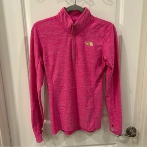 The North Face Long Sleeve 3/4 Zip Small